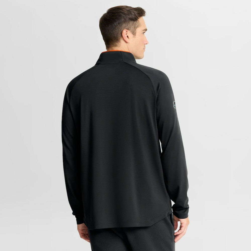 Philadelphia Flyers Fanatics Authentic Pro Rink Training Quarter-Zip Pullover Black