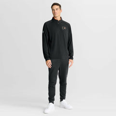Philadelphia Flyers Fanatics Authentic Pro Rink Training Quarter-Zip Pullover Black