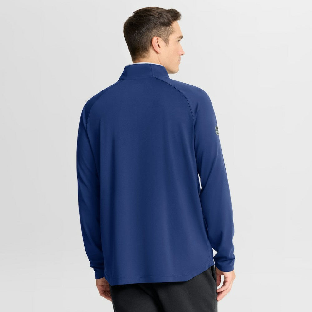 Toronto Maple Leafs Fanatics Authentic Pro Rink Training Quarter-Zip Pullover Blue