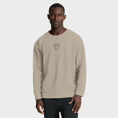 Florida Panthers Fanatics Authentic Pro Road Tri-Blend Sweatshirt Tan