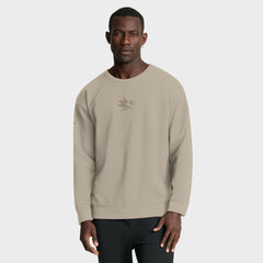 San Jose Sharks Fanatics Authentic Pro Road Tri-Blend Sweatshirt Tan