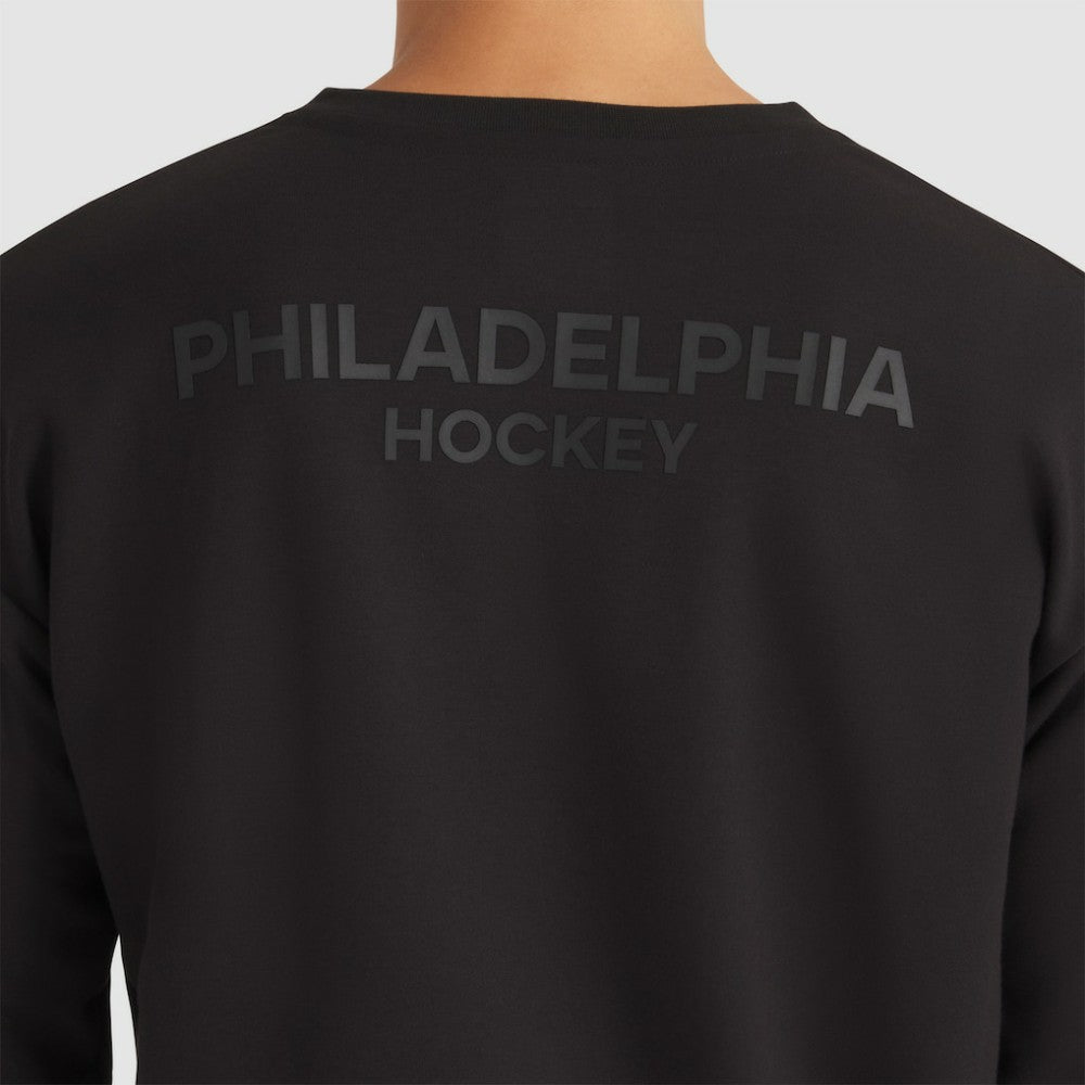 Philadelphia Flyers Fanatics Authentic Pro Road Tri-Blend Sweatshirt Black