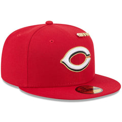 Cincinnati Reds 2025 59FIFTY Day 59FIFTY Fitted Hat with Pins Red | New Era