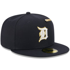 Detroit Tigers 2025 59FIFTY Day 59FIFTY Fitted Hat with Pins Navy | New Era