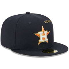 Houston Astros 2025 59FIFTY Day 59FIFTY Fitted Hat with Pins Navy | New Era