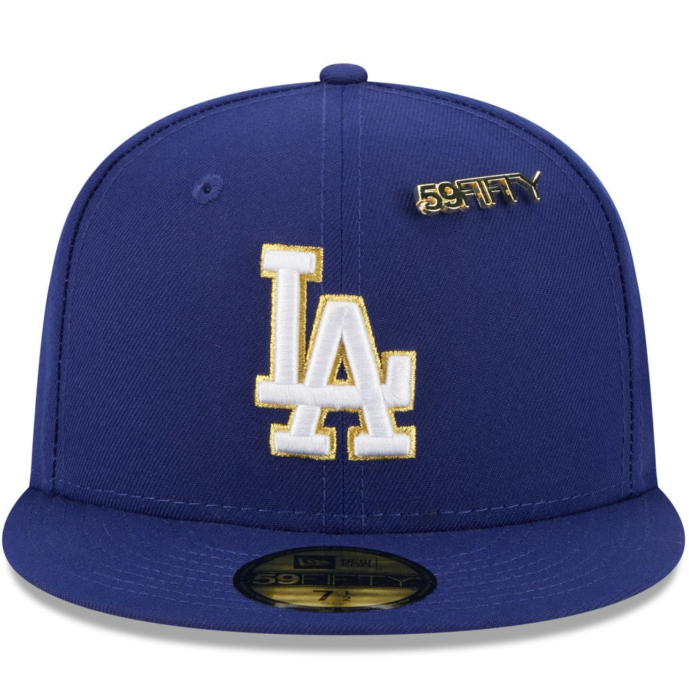 Los Angeles Dodgers 2025 59FIFTY Day 59FIFTY Fitted Hat with Pins Royal | New Era