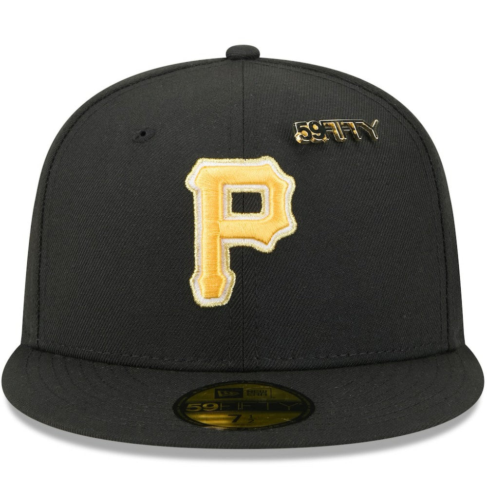 Pittsburgh Pirates 2025 59FIFTY Day 59FIFTY Fitted Hat with Pins Black | New Era