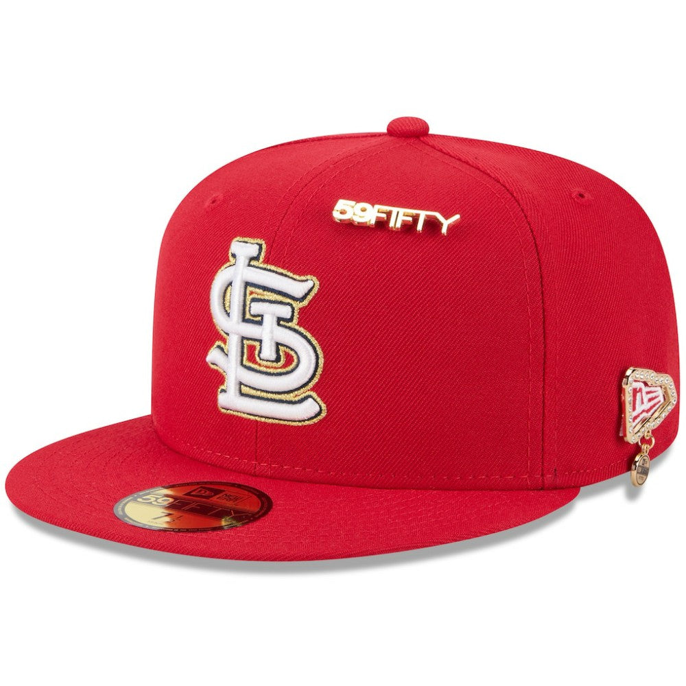 St. Louis Cardinals 2025 59FIFTY Day 59FIFTY Fitted Hat with Pins Red | New Era