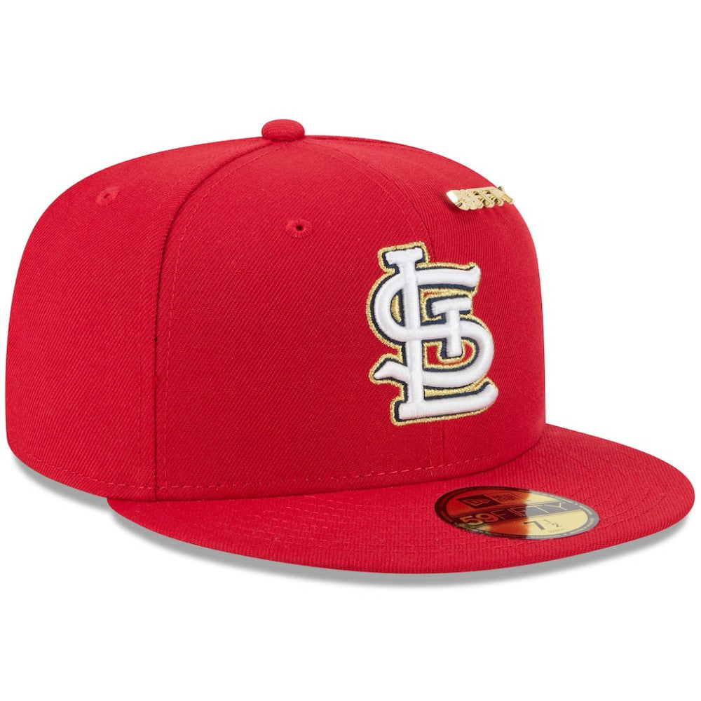 St. Louis Cardinals 2025 59FIFTY Day 59FIFTY Fitted Hat with Pins Red | New Era