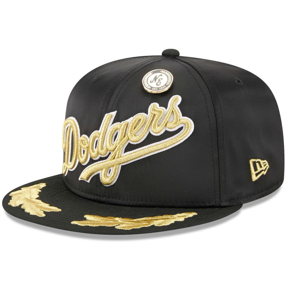 Los Angeles Dodgers 2025 59FIFTY Day Gold Leaf 59FIFTY Fitted Hat Black | New Era