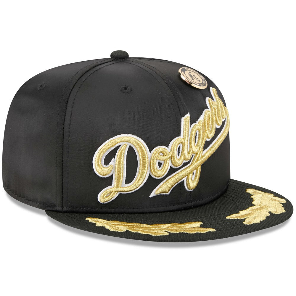 Los Angeles Dodgers 2025 59FIFTY Day Gold Leaf 59FIFTY Fitted Hat Black | New Era