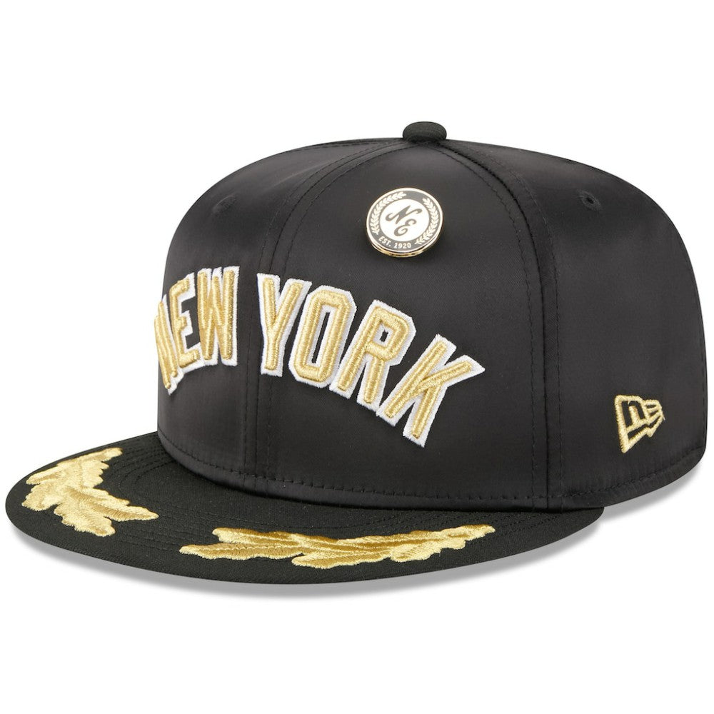 New York Yankees 2025 59FIFTY Day Gold Leaf 59FIFTY Fitted Hat Black | New Era
