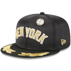 New York Yankees 2025 59FIFTY Day Gold Leaf 59FIFTY Fitted Hat Black | New Era