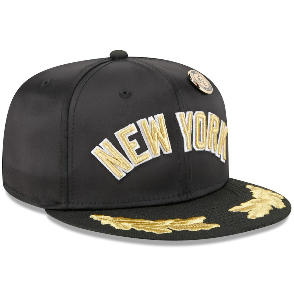 New York Yankees 2025 59FIFTY Day Gold Leaf 59FIFTY Fitted Hat Black | New Era
