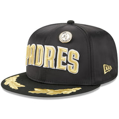 San Diego Padres 2025 59FIFTY Day Gold Leaf 59FIFTY Fitted Hat Black | New Era