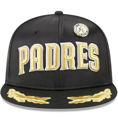 San Diego Padres 2025 59FIFTY Day Gold Leaf 59FIFTY Fitted Hat Black | New Era