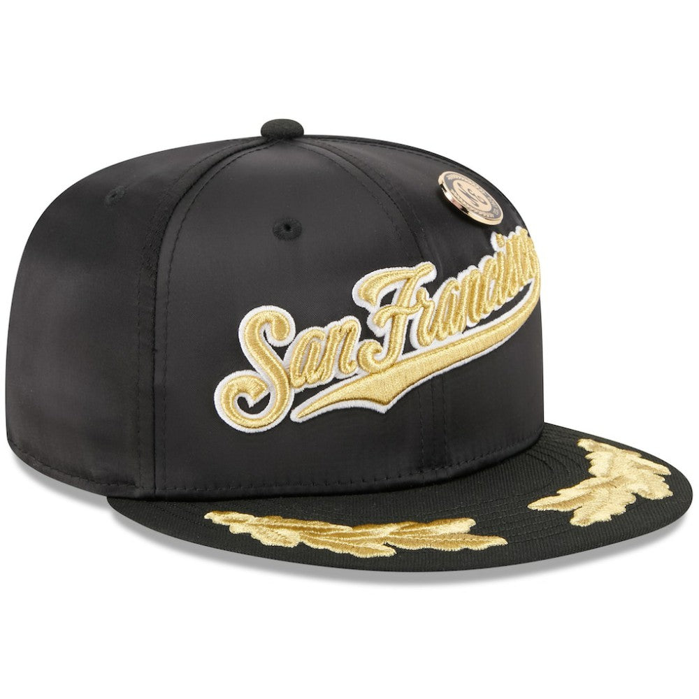 San Francisco Giants 2025 59FIFTY Day Gold Leaf 59FIFTY Fitted Hat Black | New Era