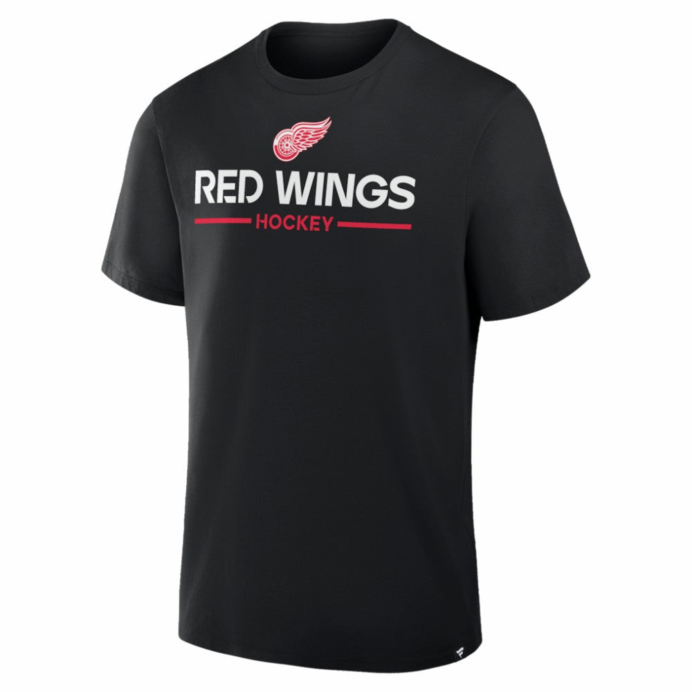 Detroit Red Wings Fanatics Authentic Pro Primary T-Shirt Black