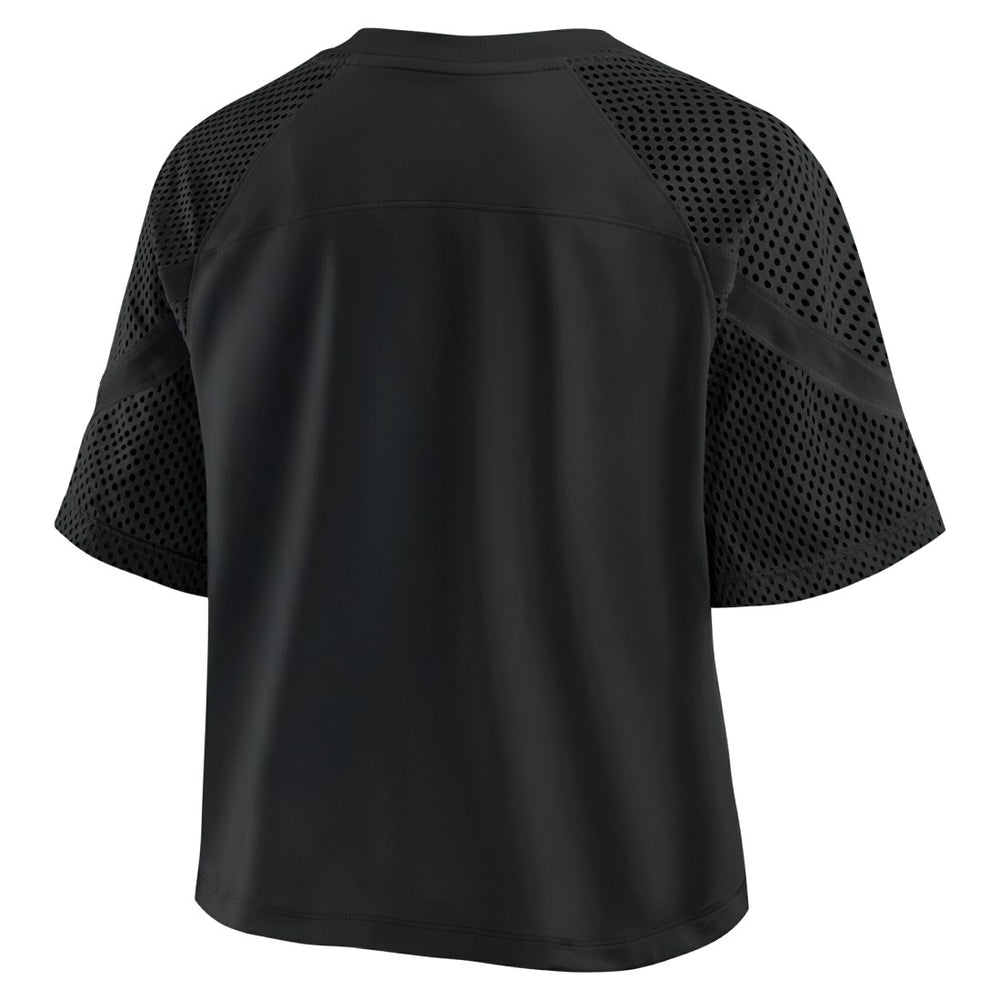 Tampa Bay Buccaneers Women's Oversized Raglan V-Neck Blackout Fashion Jersey for sale