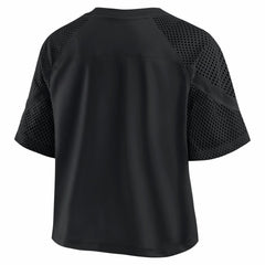 Kansas City Chiefs Women's Oversized Raglan V-Neck Blackout Fashion Jersey cheap
