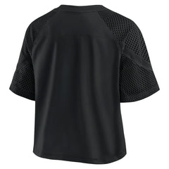 Miami Dolphins Women's Oversized Raglan V-Neck Blackout Fashion Jersey online