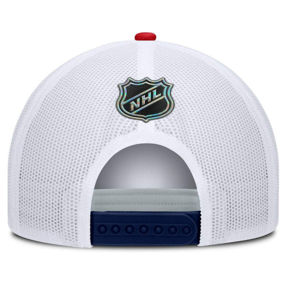 New York Rangers Fanatics Authentic Pro Rink A-Frame Adjustable Hat Navy/White