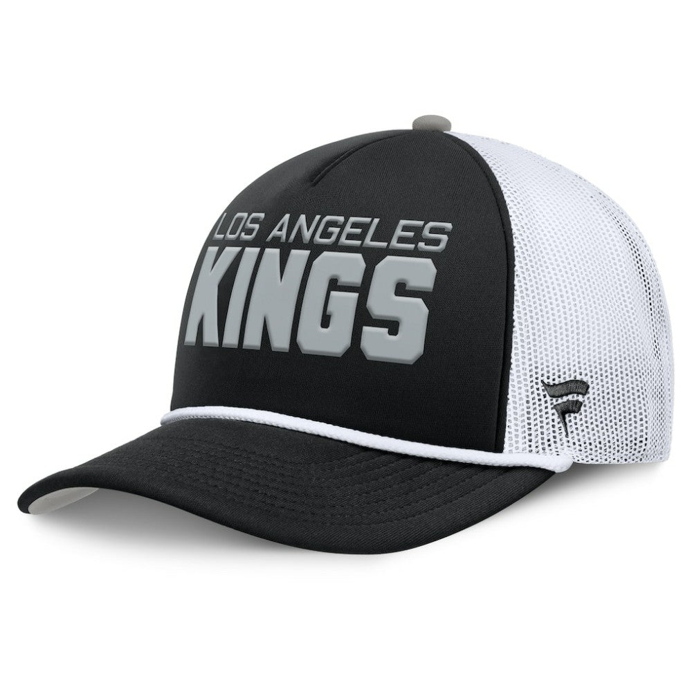 Los Angeles Kings Fanatics Authentic Pro Rink A-Frame Adjustable Hat Black/White