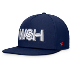 Washington Capitals Fanatics Authentic Pro Rink Team Code Snapback Hat Navy