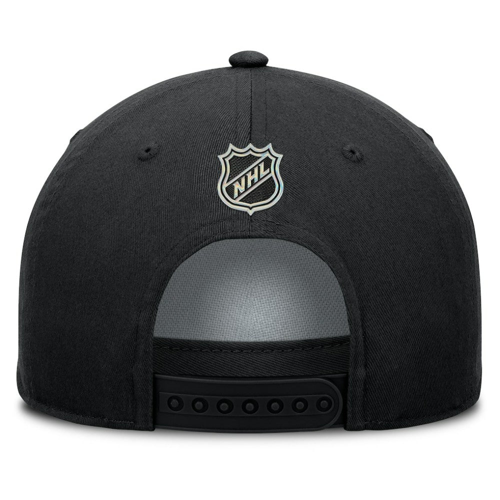 Boston Bruins Fanatics Authentic Pro Rink Roper A-Frame Adjustable Hat Black