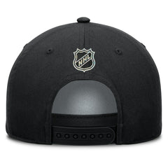 Pittsburgh Penguins Fanatics Authentic Pro Rink Roper A-Frame Adjustable Hat Black