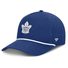 Toronto Maple Leafs Fanatics Authentic Pro Rink Roper A-Frame Adjustable Hat Blue