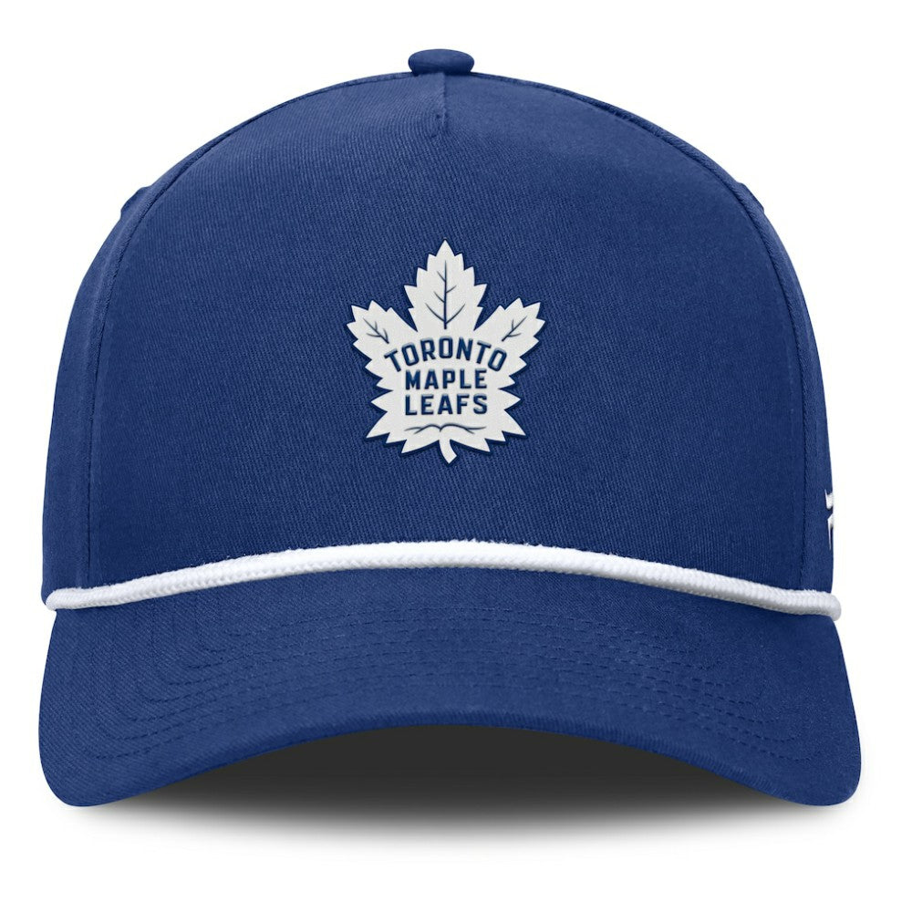 Toronto Maple Leafs Fanatics Authentic Pro Rink Roper A-Frame Adjustable Hat Blue