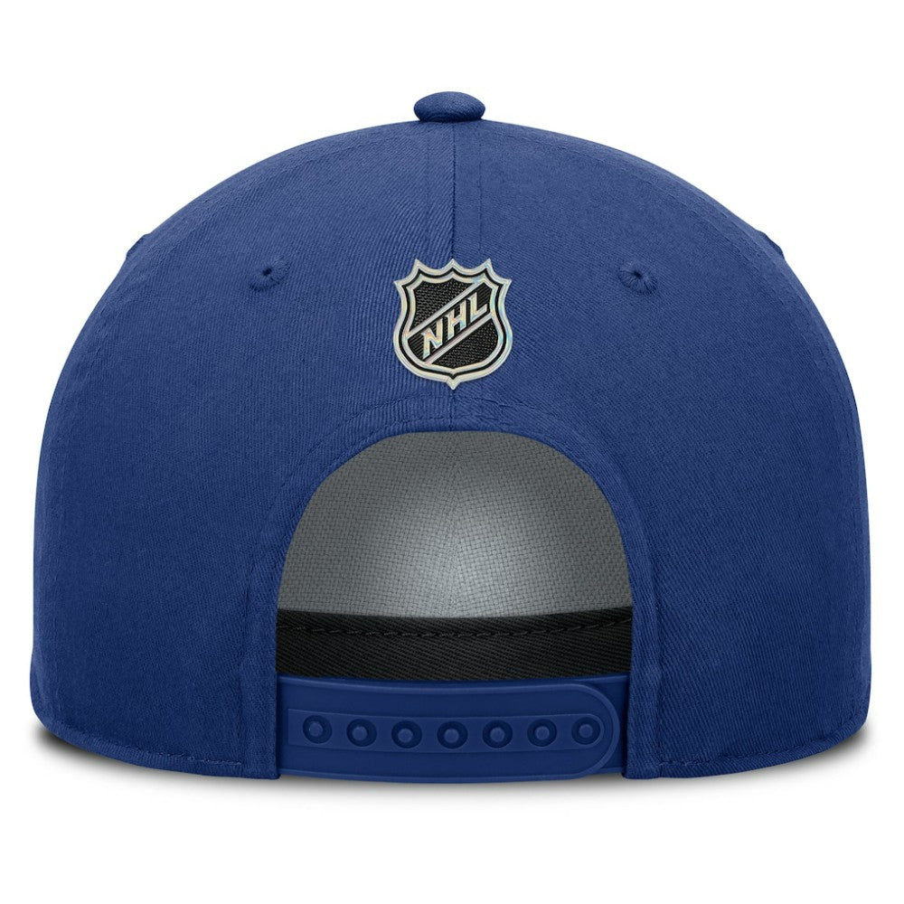Toronto Maple Leafs Fanatics Authentic Pro Rink Roper A-Frame Adjustable Hat Blue