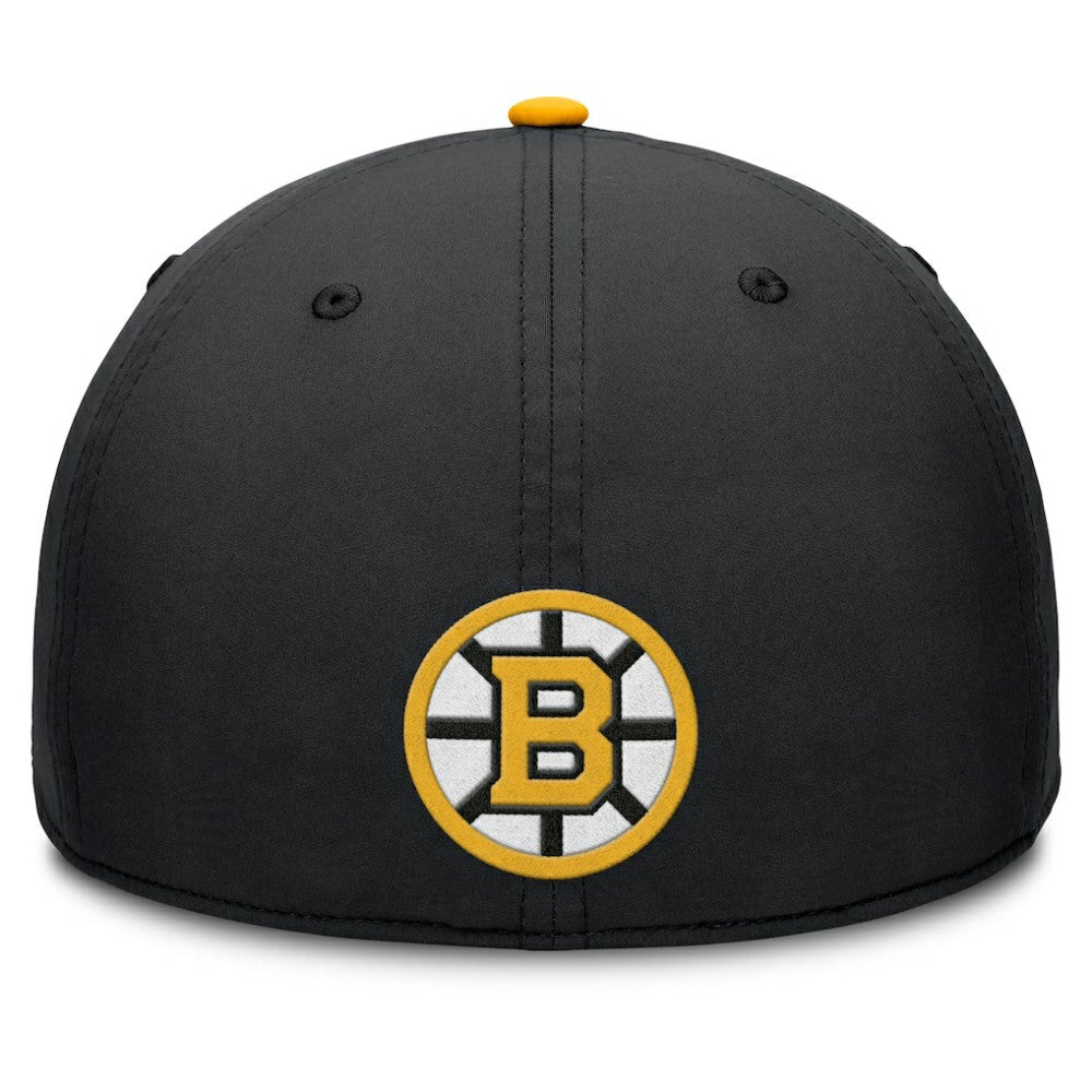 Boston Bruins Fanatics Authentic Pro Rink Team Code Flex Hat Black/Gold