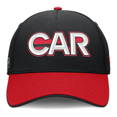 Carolina Hurricanes Fanatics Authentic Pro Rink Team Code Flex Hat Black/Red