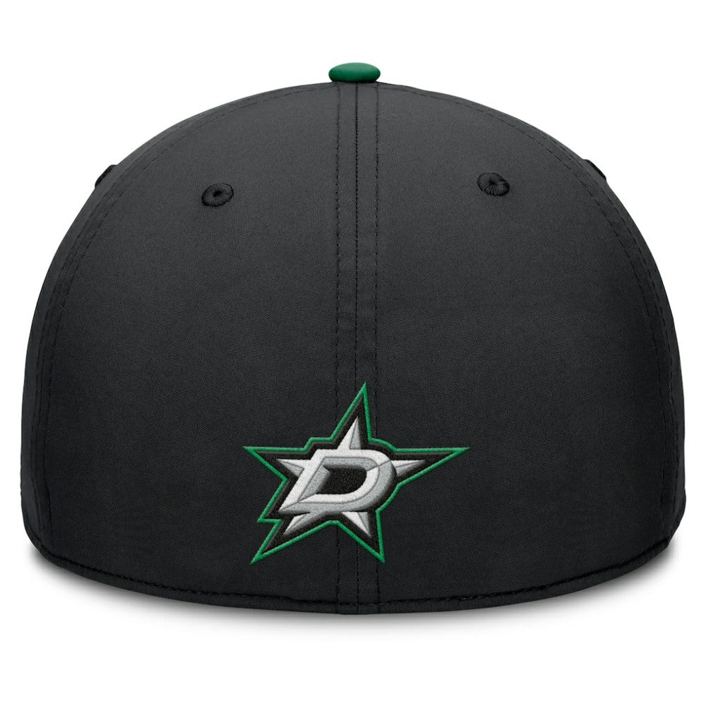 Dallas Stars Fanatics Authentic Pro Rink Team Code Flex Hat Black/Kelly Green