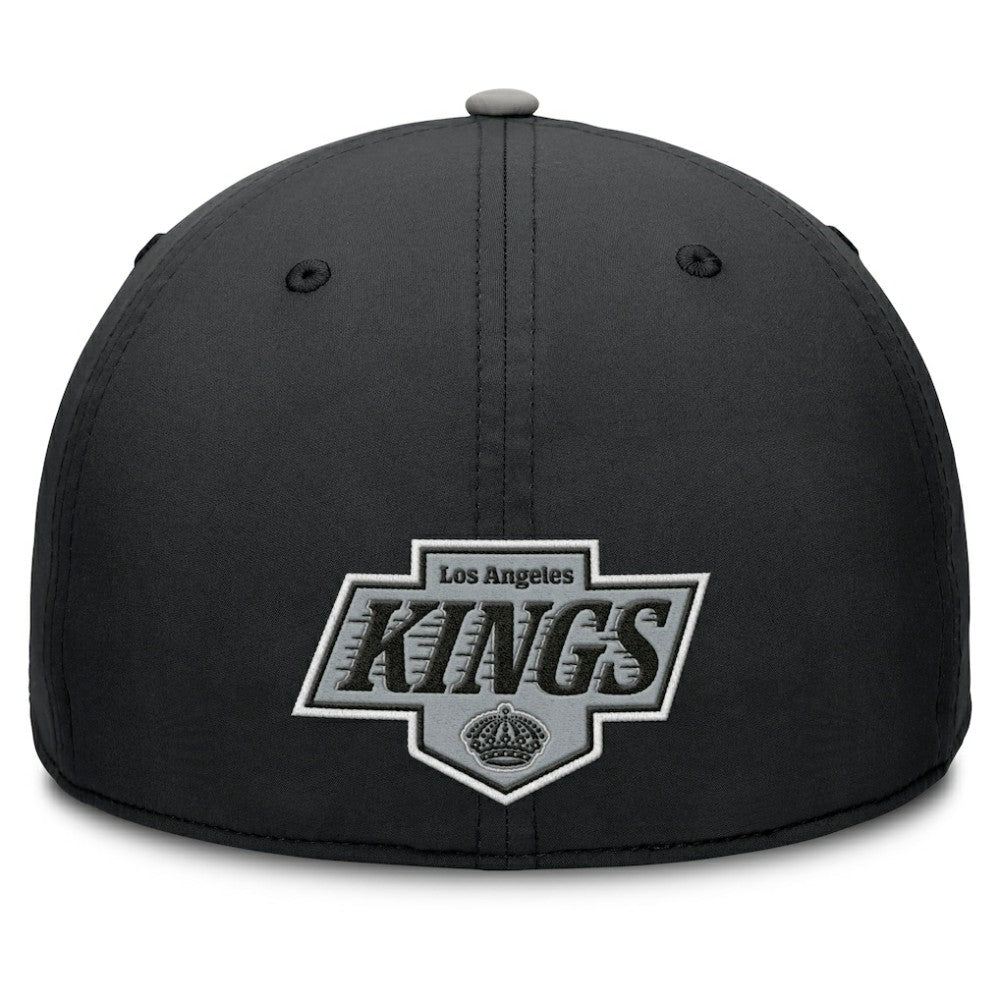 Los Angeles Kings Fanatics Authentic Pro Rink Team Code Flex Hat Black/Gray