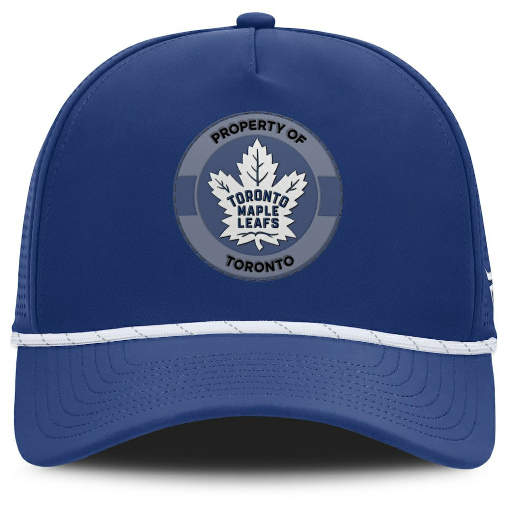 Toronto Maple Leafs Fanatics Authentic Pro Rink Adjustable Hat Blue