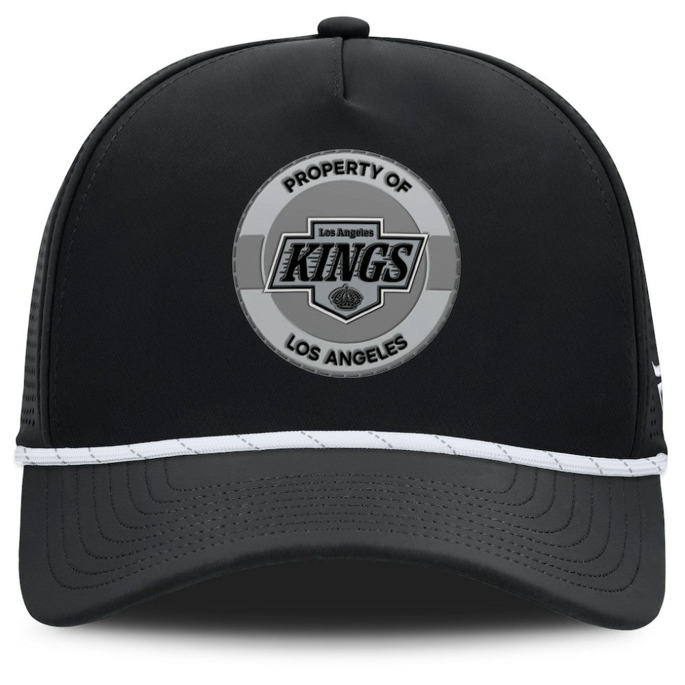 Los Angeles Kings Fanatics Authentic Pro Rink Adjustable Hat Black