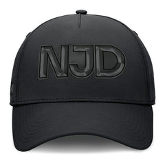 New Jersey Devils Fanatics Authentic Pro Road Team Code Flex Hat Black