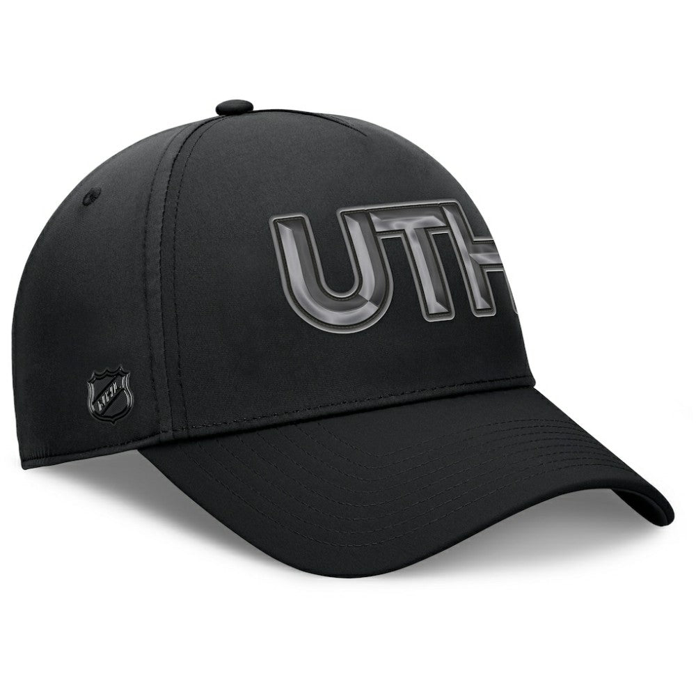 Utah Mammoth Fanatics Authentic Pro Road Team Code Flex Hat Black