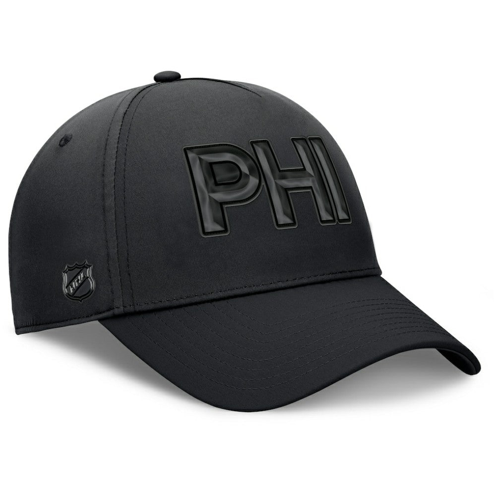 Philadelphia Flyers Fanatics Authentic Pro Road Team Code Flex Hat Black