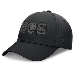 Boston Bruins Fanatics Authentic Pro Road Team Code Flex Hat Black