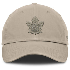 Toronto Maple Leafs Fanatics Authentic Pro Road Adjustable Hat Tan
