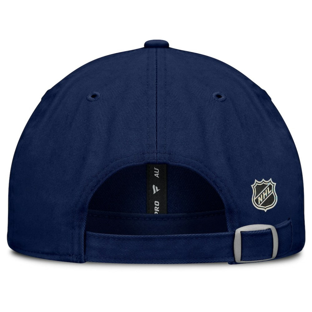 New York Rangers Fanatics Women's Authentic Pro Rink Adjustable Hat Navy