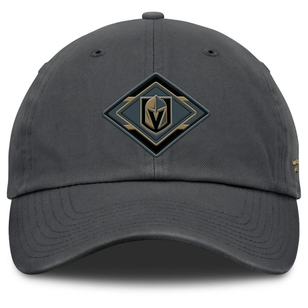 Vegas Golden Knights Fanatics Women's Authentic Pro Rink Adjustable Hat Charcoal