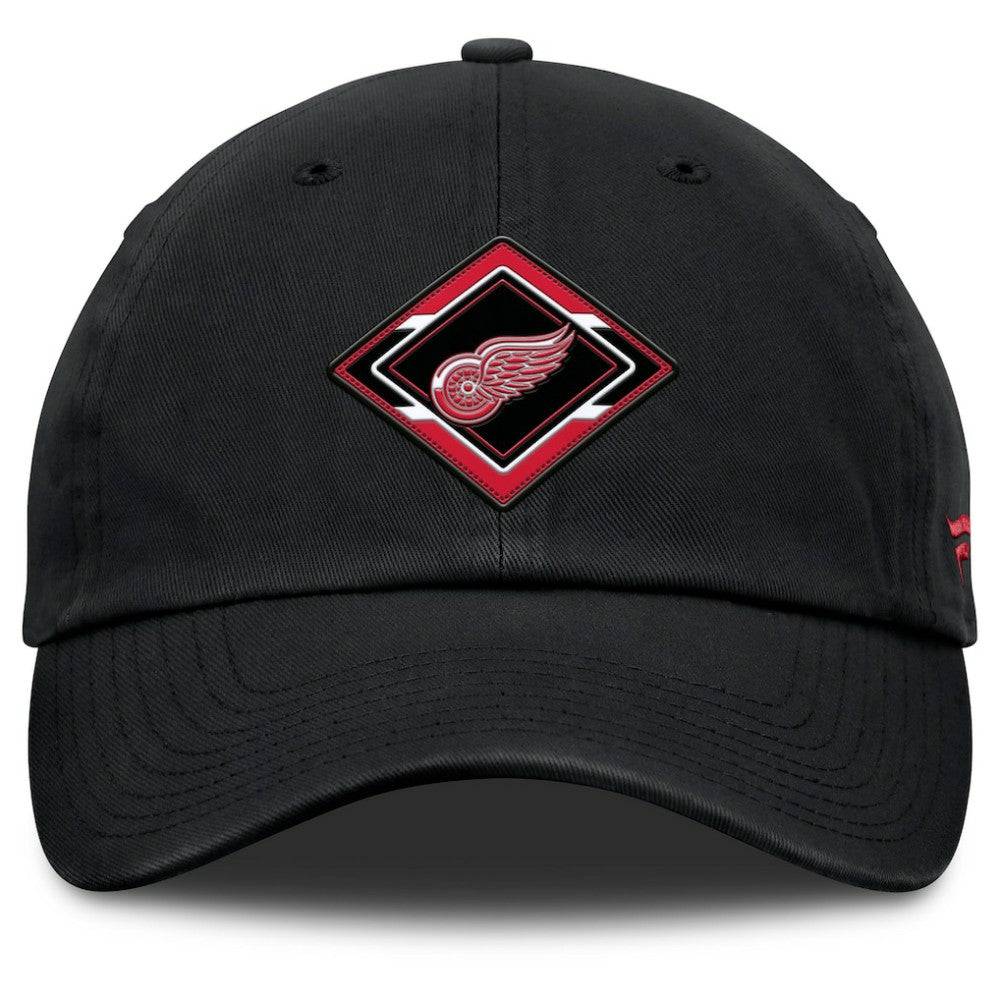 Detroit Red Wings Fanatics Women's Authentic Pro Rink Adjustable Hat Black
