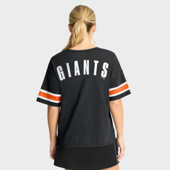 San Francisco Giants Women's Curl Route T-Shirt Black