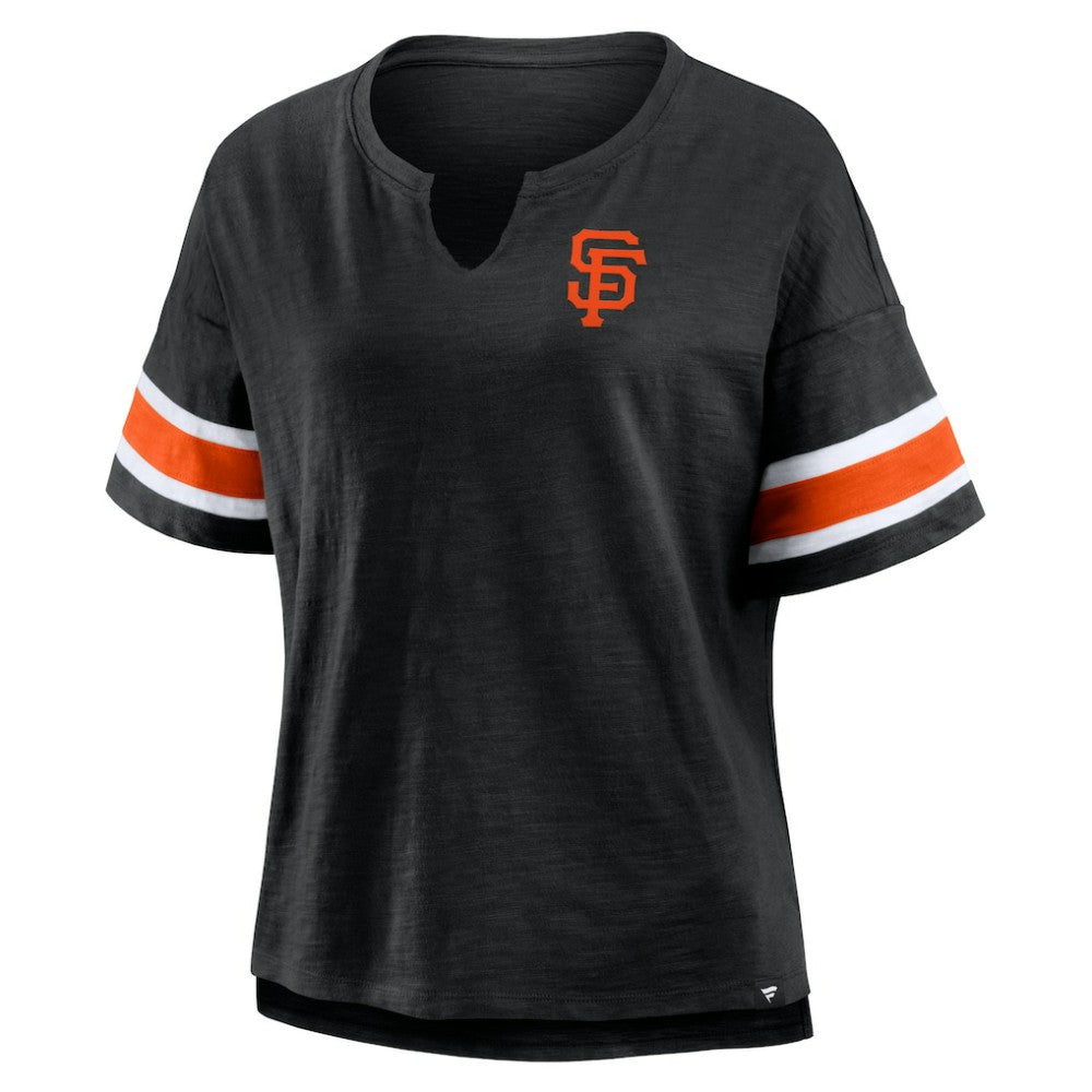 San Francisco Giants Women's Curl Route T-Shirt Black