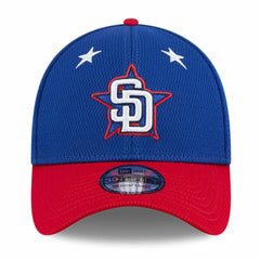 San Diego Padres 2025 MLB All-Star Game Workout 39THIRTY Flex Hat Blue/Red | New Era